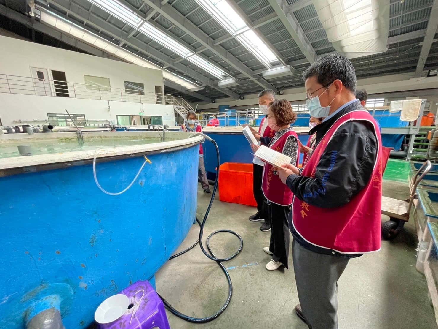 press conference觀音山保育放流與水試所聯合舉辦「守護海洋.保育放流」記者會現場實況 觀音山保育放流與水試所聯合舉辦「守護海洋.保育放流」記者會現場實況